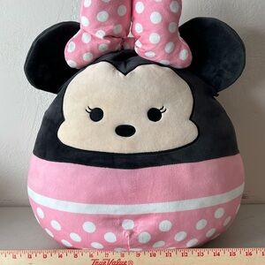 Disney Pink and White Polka Dot Plush